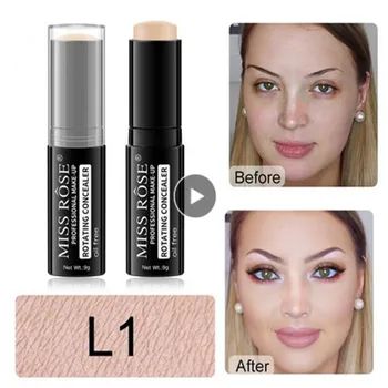 

MISS ROSE Colour Corrector Concealer Pen Makeup Stick Shades Waterproof redness Long Lasting Eraser Primer Highlighter TSLM1 New