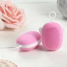 Мультфильм инструмент для чистки лица маленький Ангел мини электрический силикагель красоты кисточка для чистки пор удалить очищение кожи от угрей Instru