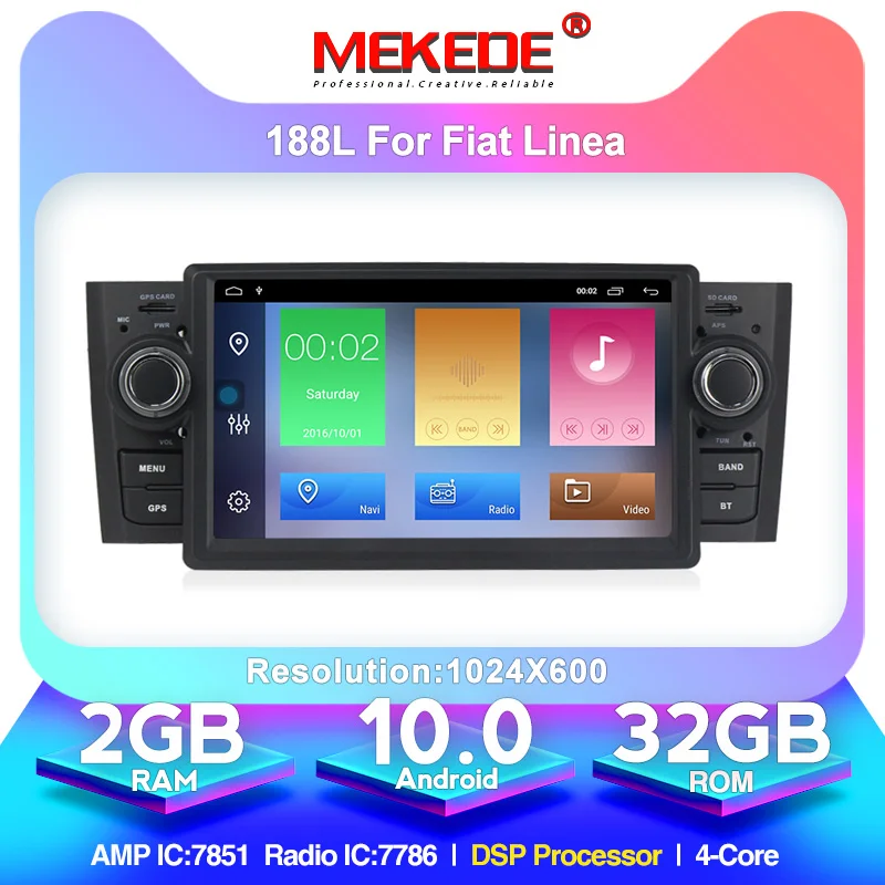 Автомобильный мультимедийный плеер gps Android8.1 Android9.1 автомобильный Радио 1 Din DVD для