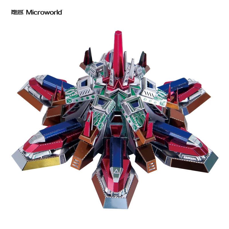 Набор моделей Microworld 3D Metal Puzzle Energy base набор для самостоятельной сборки лазерных