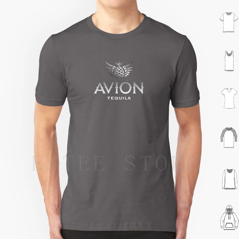 Premium Liquor By Avion Silver Tee T Shirt Print Cotton Drink Bere Royal Salute Avion Tequila Chivas Scottish Regal Whisky