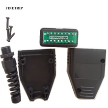 Narzędzie diagnostyczne do samochodów OBD II wtyk męski 16Pin adapter do złącza OBD2 Shell kable USB z kablem lub bez opcjonalnie DIY