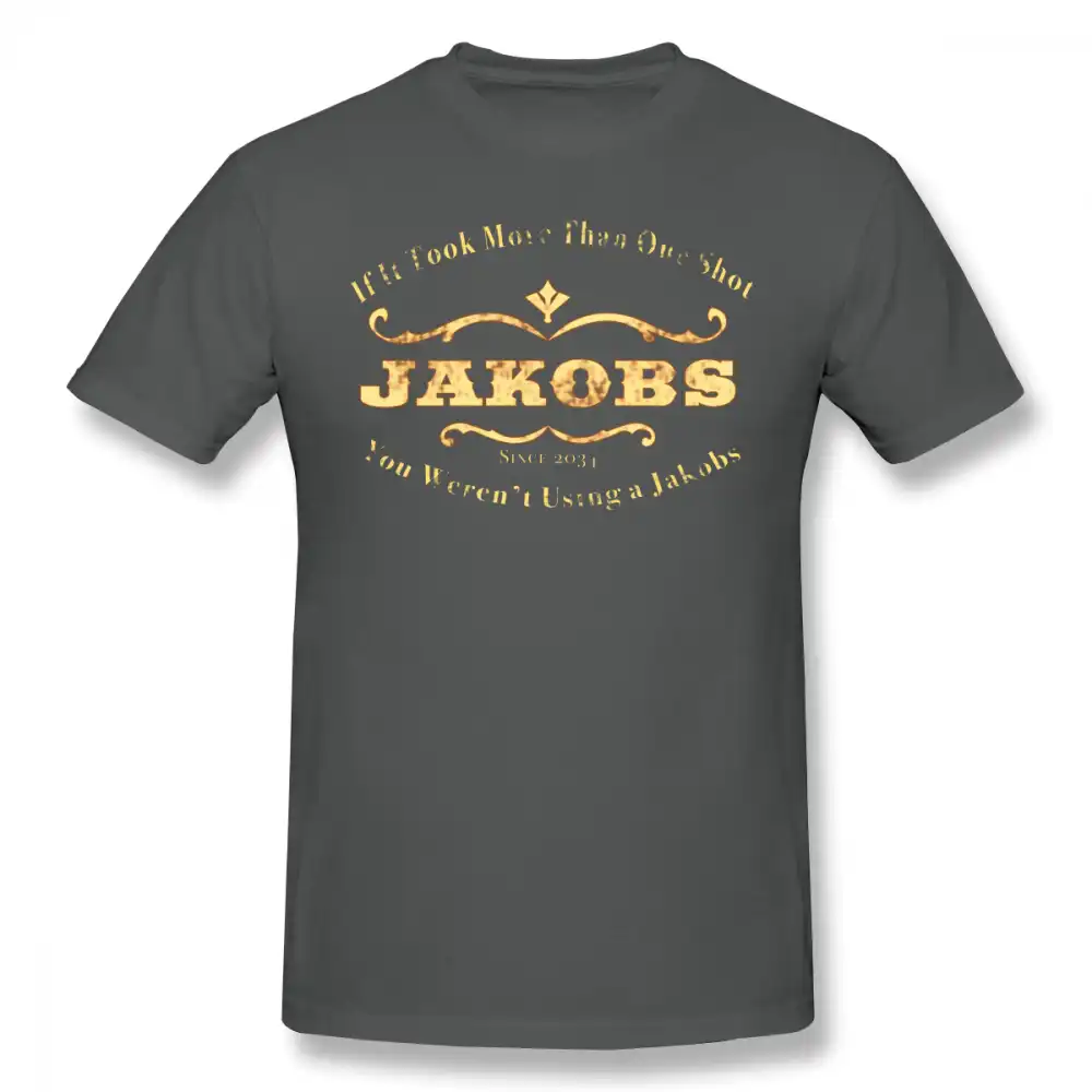 borderlands t shirt jakobs weapons t-shirt printed funny tee