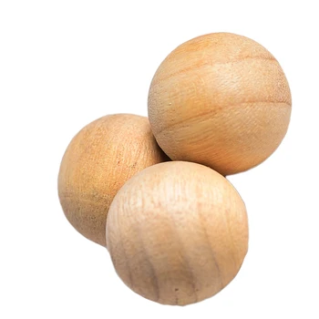 

50 pcs/Bag Wardrobe Pest Control Wooden Mothballs Moth Repellent Prevent Mildew Moisture Proof Deworming Fragrant Wood Ball