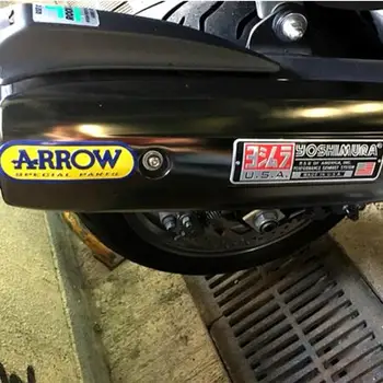 

Universal 3D aluminum Motorcycle modified exhaust pipe Leovince Two Brother two brothers AuScorpio Scorpion Yoshimura