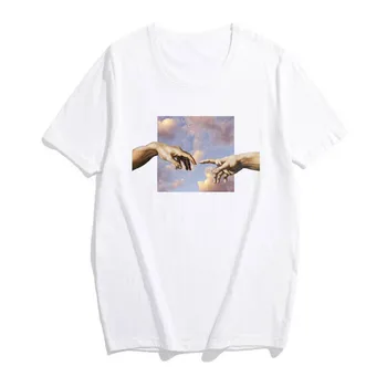 

Women's Fashion T-Shirt 2019 Cotton Tshirts Printed Aesthetic Casual Short Sleeve Top Tees