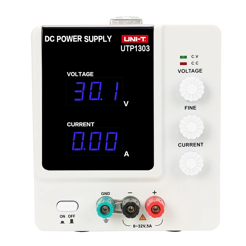 

UNI-T UTP1303 DC Power Supply 0 to 32V / 0 to 3A Constant Voltage / Constant Current Function