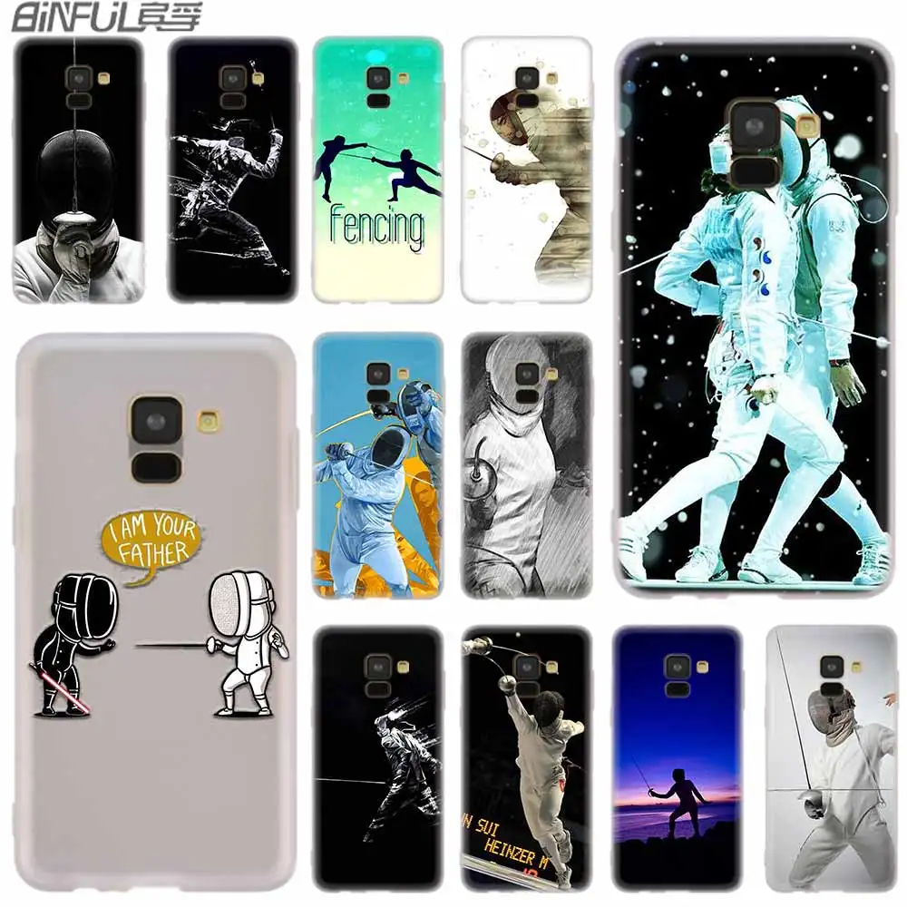 Спортивный силиконовый чехол для Samsung A52 A32 A12 A72 A42 A21S 5G A3 A5 A6 A7 A8 Plus 2018 | Мобильные