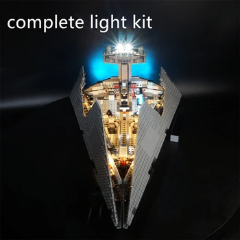 

Building Blocks LED Lighting Kit For Imperial Star Destroyer 75055 (LED Included Only, No Kit)For Children Educational Toys Gift