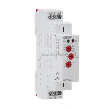 

AC/DC 3 Knob Multi-Function Din Rail Auto Timer Delay Relay 1SPDT Control Switch Dropship