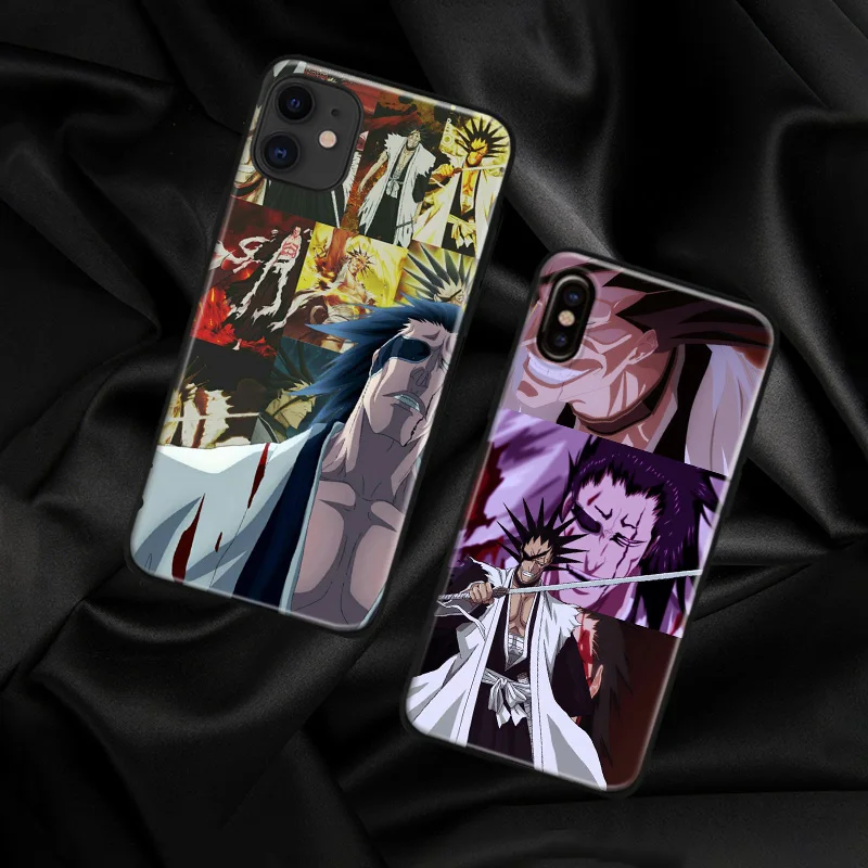 Kenpachi Zaraki Bleach anime soft silicone Phone case cover shell For iPhone 6 6s 7 8 Plus X XR XS 11 Pro Max | Мобильные телефоны