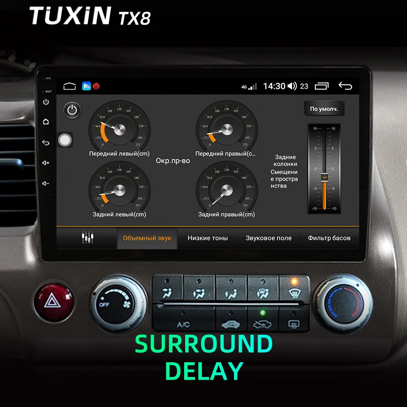 TUXIN TX8 10&quot Автомагнитола Штатная магнитола для Хонда Цивик 8 Honda Civic FK FN FD 2005 2008 2009