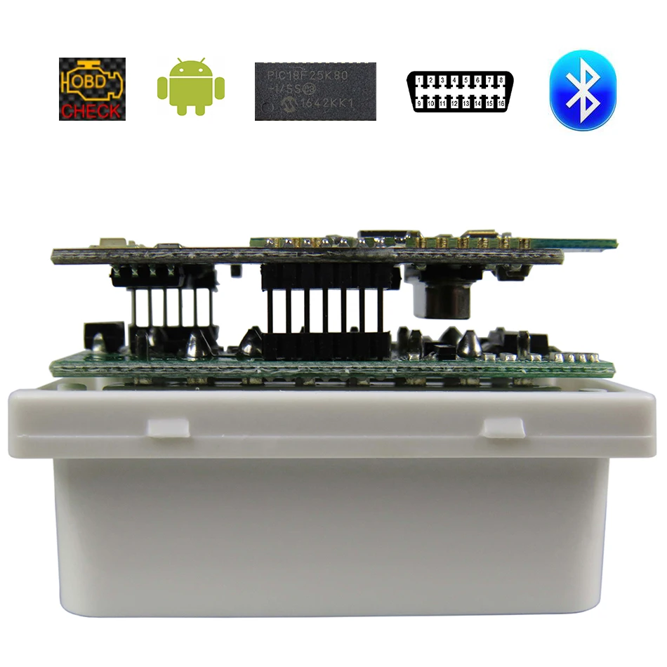Диагностический инструмент ELM 327 OBDII Elm327 Bluetooth V1.5 OBD2 Elm V 1 5 OBD 2 Автомобильный