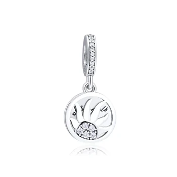 

Beads fits for Necklaces Bracelets 100% 925 Sterling Silver Jewelry Open My heart Charms with Clear CZ Free Shipping