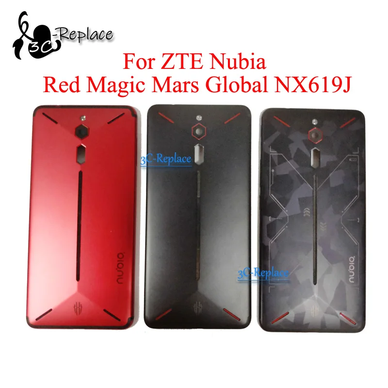 6 0 дюймов для ZTE Nubia красный Магия Mars Global NX619J задняя Батарея крышка дверца