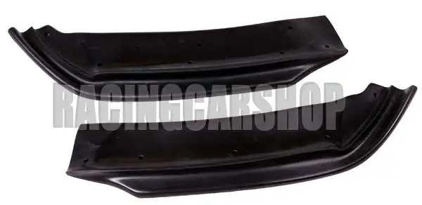 HAM STYLE FRONT LIP SPLITTER SPOILER 1PAIR FOR BMW E90 E91 M-TECH BUMPER