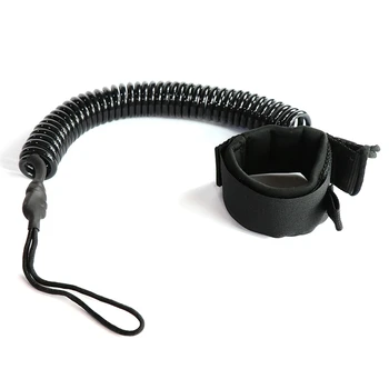 

2Pcs Surfboard Foot Rope Surfing Coiled Surfboard Leash Surfing Stand Up Paddle Board Surf Paddle Board Cord Leash