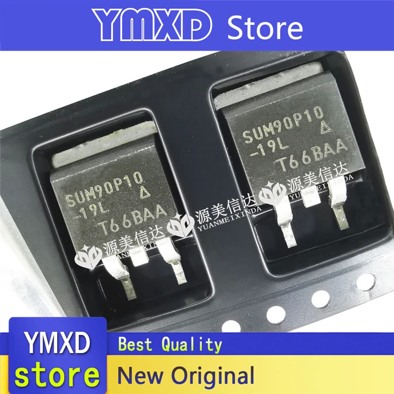 

10 шт./лот Новый оригинал SUM90P10-19-E3 SUM90P10-19 90A100V TO-263 в наличии