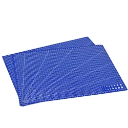 A3 Pvc Rectangle lignes de grille, outil de tapis de coupe en plastique artisanat outils de bricolage 45cm * 30cm 