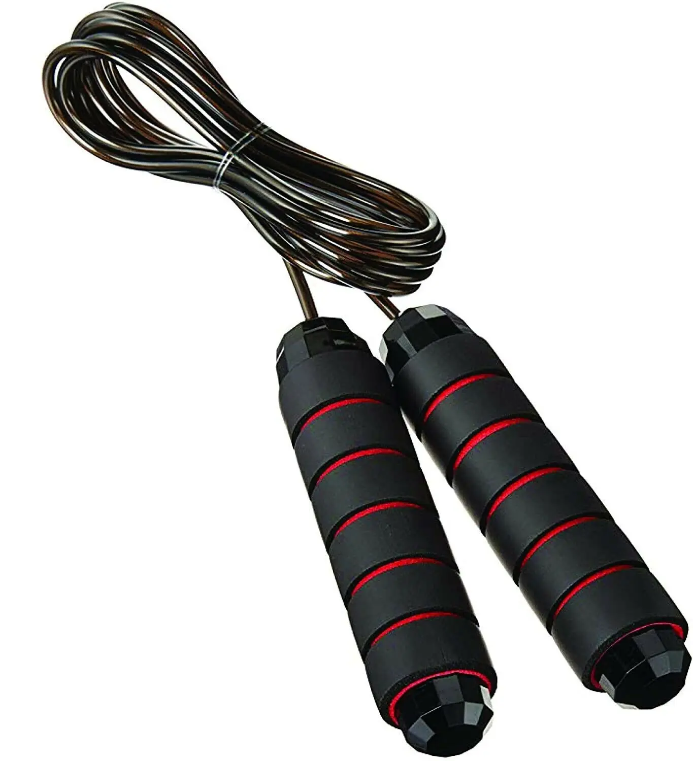 

Bearing Steel Wire Jump Skipping Rope Speed Training Adjustable Fitness Exercise Jump Rope Thickened Anti Slip Handle