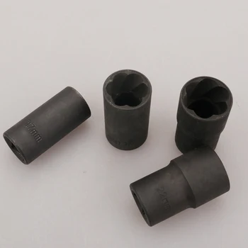 

Accessories Nut Remover Equipment Tool Spiral Socket Wear resistance 5pcs