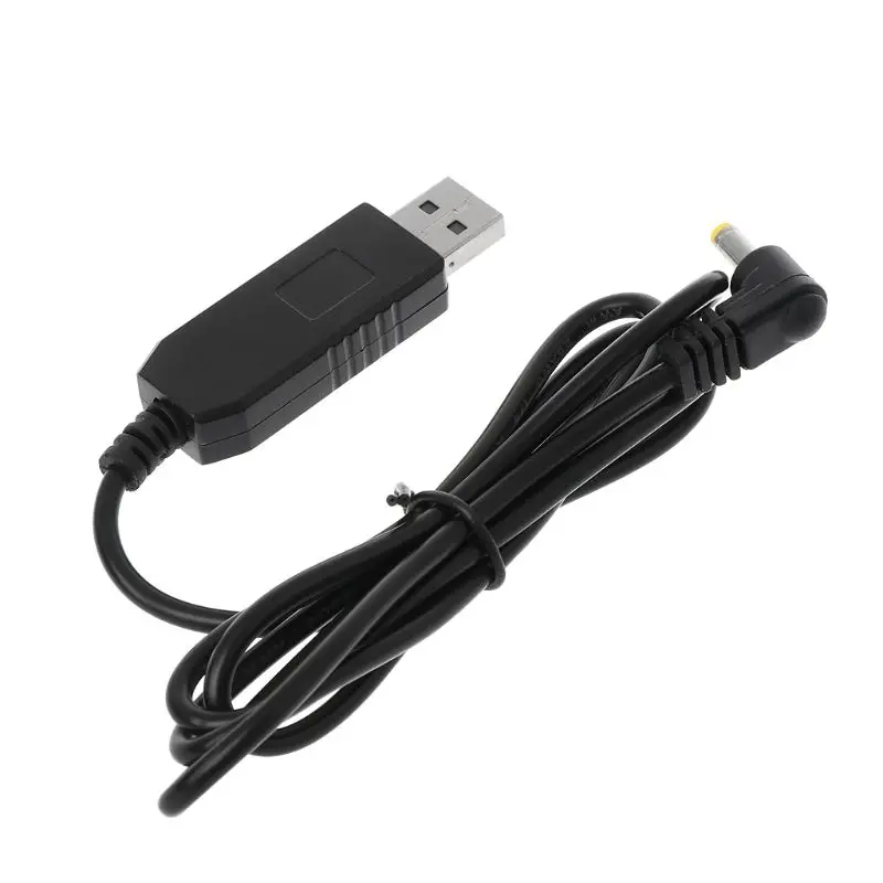 BaoFeng-Cable cargador USB con luz indicadora para walkie-talkie, Cable de carga USB con luz indicadora para UV-5R de alta capacidad, batería extensible BF-UVB3 Plus