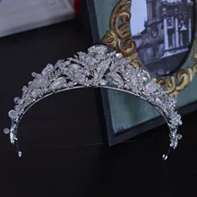 Барокко бутик невесты корона кристалл ручной работы невесты аксессуары головной убор