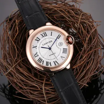 

Cartier- Luxury Watch AAA Men women Watch Waterproof Automatic Mechanical Watch Stainless Steel Sapphire Crystal Wristwatch