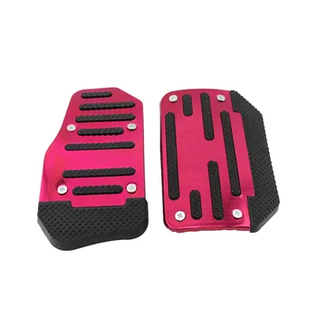 

Universal Red Non-Slip Automatic Pedal Brake Foot Treadle Cover Accessories Kit