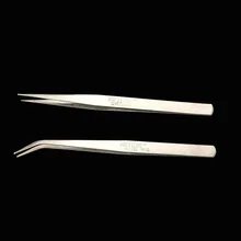 Инструмент для пинцета, острый носок, локоть, высокий промышленный зажим из нержавеющей стали, обслуживание, точный класс, ремонт мобильного телефона, толстый жесткий