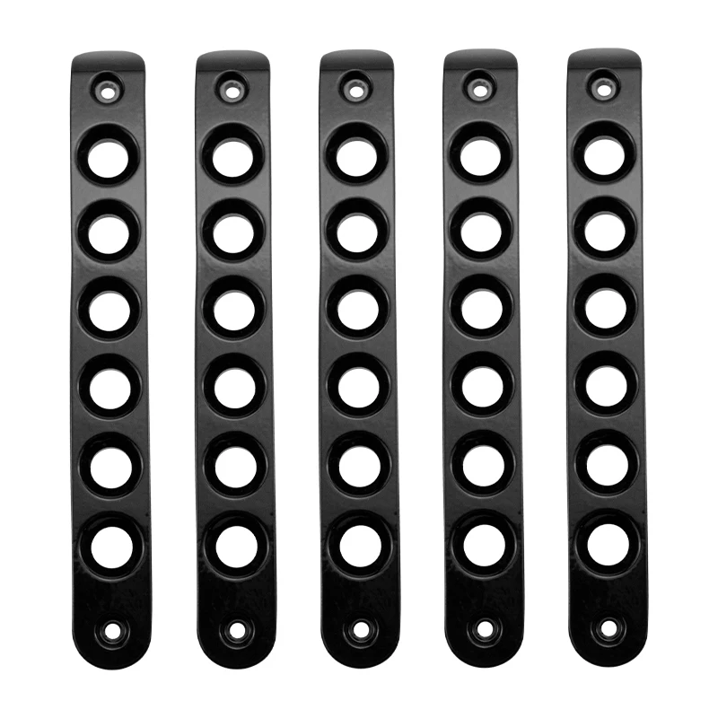 

Aluminum Chrome Front Rear Door Grab Handle Inserts Cover Unlimited Sport Exterior Accessories Parts Decorative strip