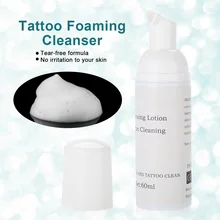 60ml /Bottle Eyelashes Tattoo Foaming Eyelid Foaming Cleanser Eyelash Extension Makeup Cleaning Lotion Safe For Eyelash Grafting