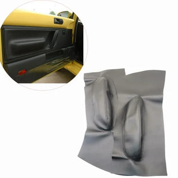

Black Door Armrest Panel Insert Cards Leather Synthetic Interior Mouldings for Volkswagen Beetle 1998-2010