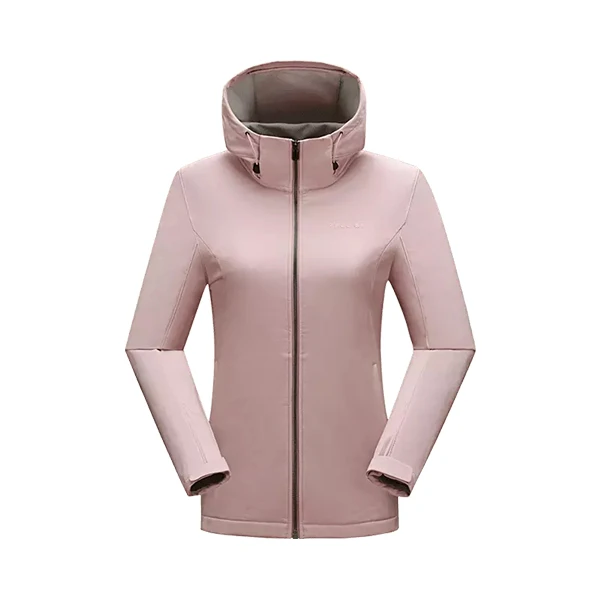 Xiaomi Mijia PELLIOT, ветрозащитная, теплая, мягкая, парная куртка, двусторонняя, пуховик, ветрозащитная, водонепроницаемая, для спорта и отдыха - Цвет: Pink 3XL