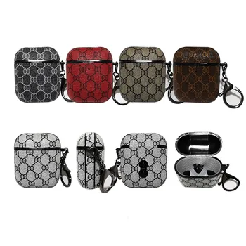 

Case For airpods Pro 2 1 Luxury Design Airpod Earphone Protector Cute Air Pod Cover Accessories with Keychain For Airpods Cases