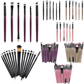 

6/15 Pcs Cosmetic Makeup Brush Women Foundation Eyeshadow Eyeliner Lip Make Up Eye Brushes Set B99