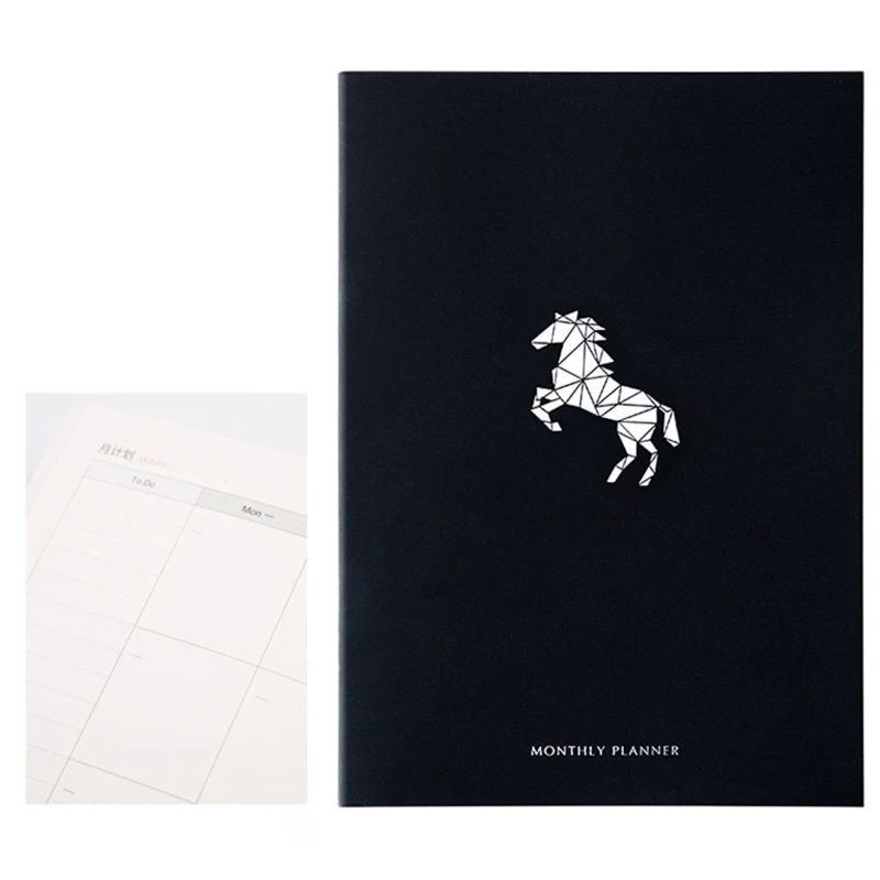 

2021 Planner Notebook Journals Organizer 365 Days Plan Weekly Monthly Notepad 62KA