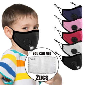 

4pcs Kids Face Covers+20pcs Filters For Children Mouth masque Unisex Cotton Face Cover Anime masque For Cycling Camp Health Care