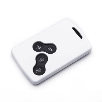 

ABS Car Smart Key Case Cover For Renault Megane 2 3 Clio 4 Trafic Duster Captur Logan Koleos Laguna 2 3 Protector Accessories