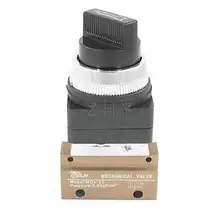 Пневматический регулятор потока 2 положения 3 пути 0-0.8MPa механический клапан MOV-01