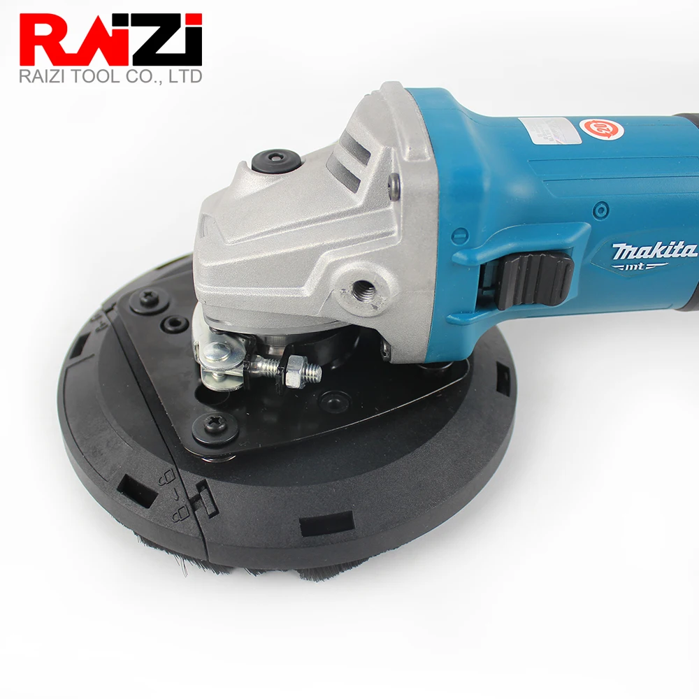 Raizi 5 Inch/125 mm Dust Shroud Cover For Angle Grinder Universal Surface Grinding Grinder Shroud Cover china chm50 universal vise precision angel vise 2 inch grinder vice