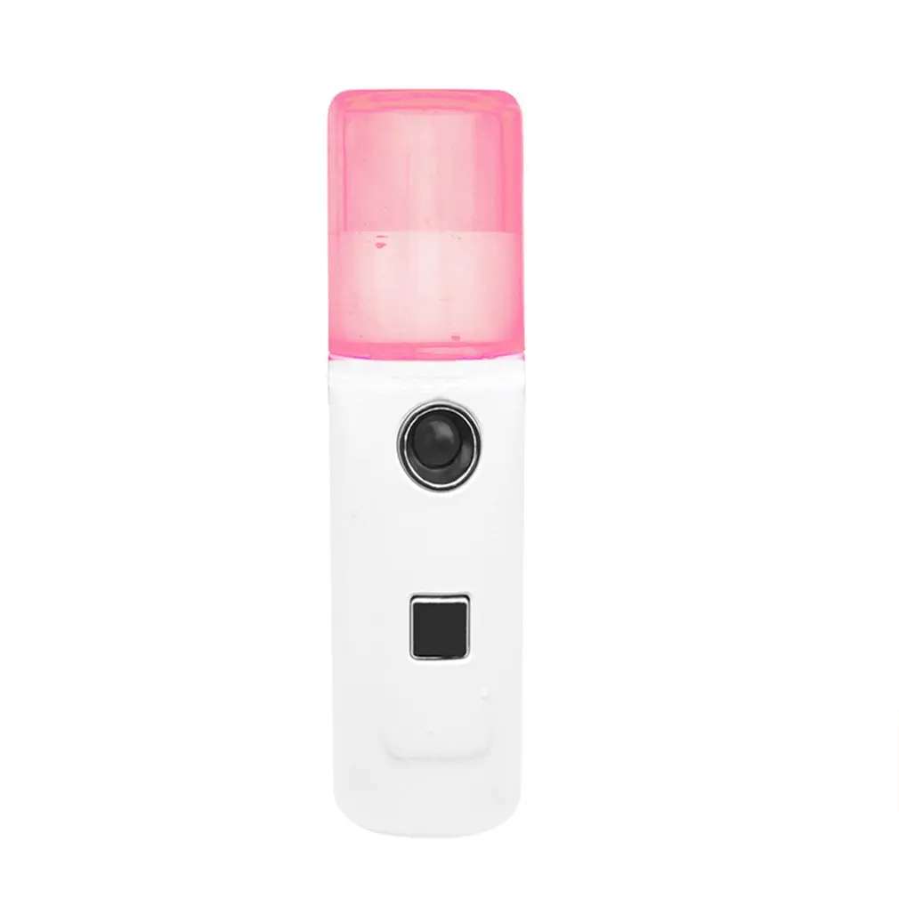 01 Мини-косметический прибор для испарения лица, usb-зарядка, наноспрей, резервуар для воды, мини-увлажнитель на пару, портативный размер - Цвет: 01