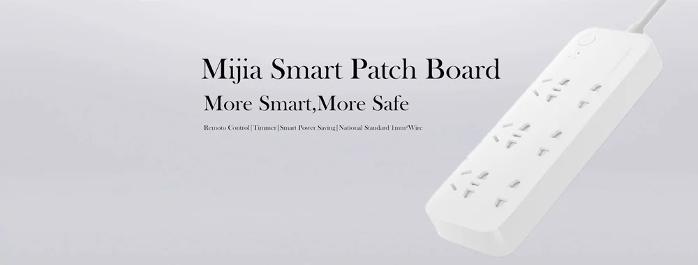 Горячая Xiaomi Mi, домашняя электрическая розетка, Wi-Fi приложение, беспроводной пульт дистанционного управления, 3/5 портов, 3 USB розетки