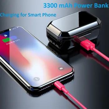 

In-Ear Sports Earphones Waterproof Noise Cancelling Earbuds TWS Bluetooth 5.0 Touch Control Hi-Fi Stereo Sound Earbuds