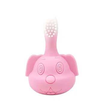 

1Pc Baby silicone teether toy Creative Animal Puppy Shape Chewing Toys Portable Teething Toy for Baby Infant Toddler safety