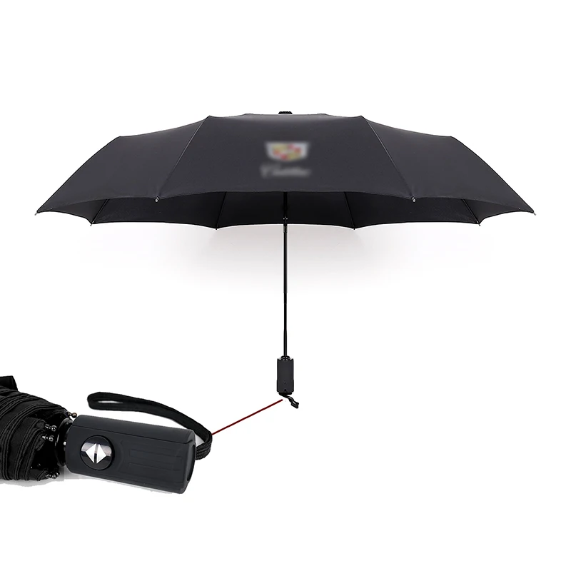 

Automatic Folding Umbrella for Cadillac XT5 SLS ATS SRX XTS CTS BLS Windproof Telescopic Umbrella Big Parasol Auto Accessories