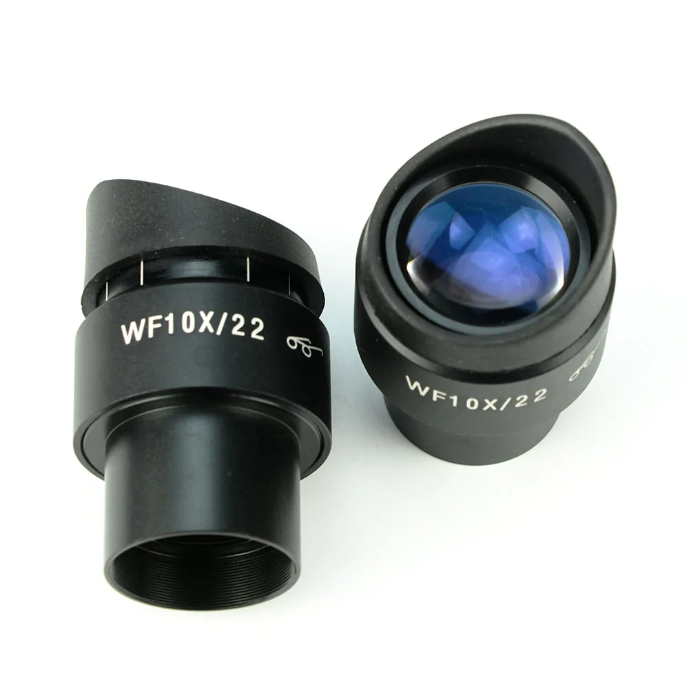Окуляр для микроскопа WF10X бинокулярный стереомикроскоп с очень широким полевым