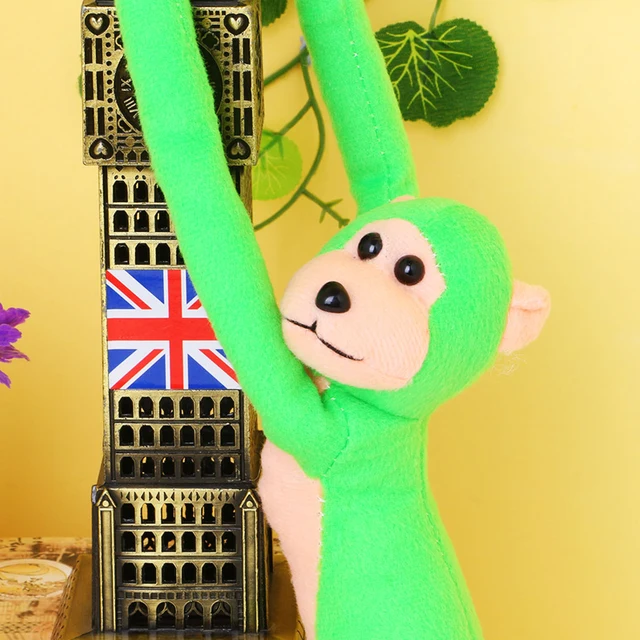 60cm Kawaii Long Arm Tail Monkey Stuffed Doll Plush Curtains Baby Sleeping Appease Animal Toys Car Decoration Valentine's 900C 6