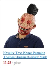 Съемная забавная маска для Хэллоуина, бутафория для Хэллоуина, маскарадные принадлежности обманные игрушки, аксессуары для Хэллоуина