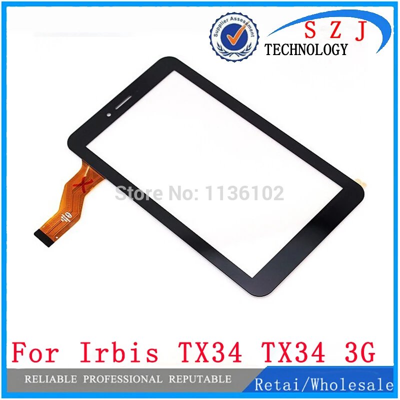 Новый 7-дюймовый планшетный ПК Irbis TX34 3G дигитайзер стеклянная Сенсорная панель